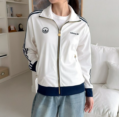 ADIDAS 아디다스 파이어버드 배지 트랙탑 FDBB 여성 바람막이 져지 데일리 자켓 점퍼