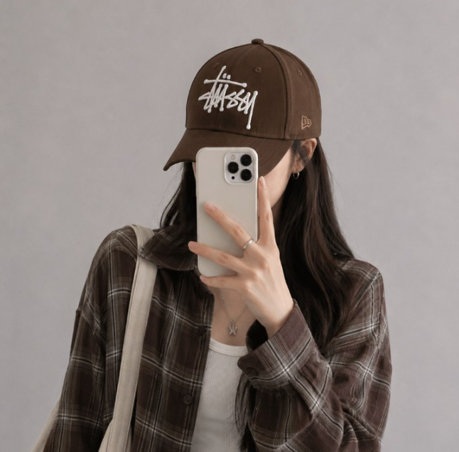 스투시 모자 뉴에라 9FORTY 베이직 스냅백 남녀공용 남성 여성 스트릿 베이스 볼캡